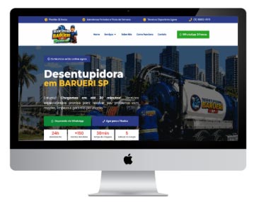 Site: Desentupidora em Barueri SP
