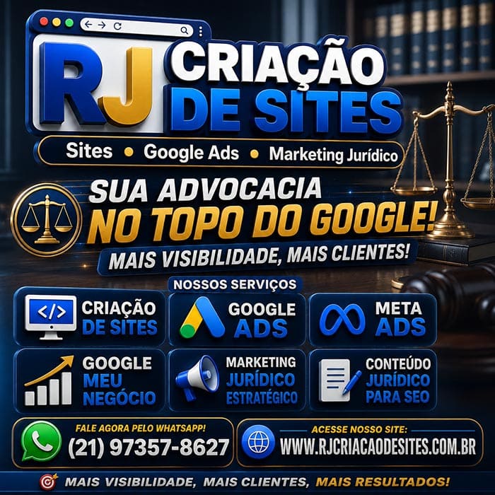 criação de sites para advogados