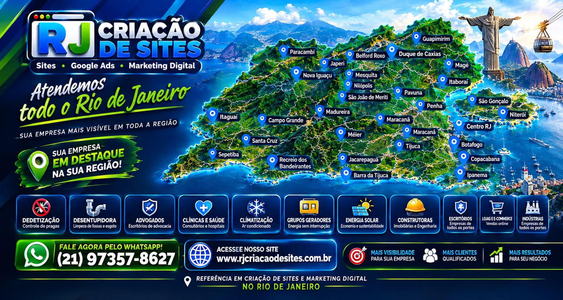 criação de sites rj